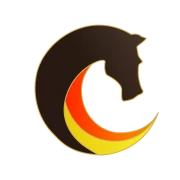 Logo "BELGIUM DRESSAGE EVENTS"