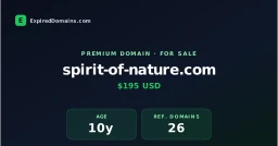 Logo SPIRIT OF NATURE