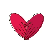 Logo Een hart voor vluchtelingen