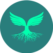 Logo Wortels en vleugels