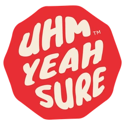 Logo UhmYeahSure vzw