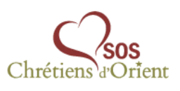 Logo SOS Chrétiens d'Orient - Belgique