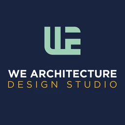 Logo WE ARCHITECTURE DESIGN STUDIO