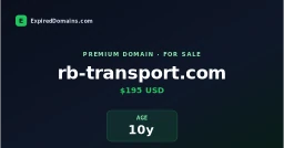 Logo RB TRANSPORT