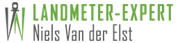 Logo Landmeetkantoor Van der Elst