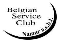Logo BELGIAN SERVICE CLUB NAMUR