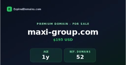 Logo MAXI GROUP