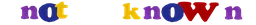 Logo NotKnown
