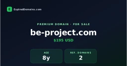 Logo BE PROJECT