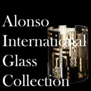 Logo ALONSO INTERNATIONAL GLASS COLLECTION