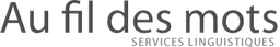 Logo AU FIL DES MOTS
