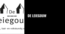Logo DE LEIEGOUW, VERENIGING VOOR GESCHIED, TAAL EN VOLKSKUNDIG ONDERZOEK IN HET KORTRIJKSE