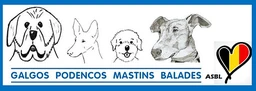 Logo Galgos Podencos Mastins Balades