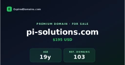 Logo PI SOLUTIONS