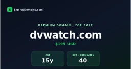 Logo DVWATCH
