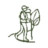 Logo DWARS DOOR BELLEGEM