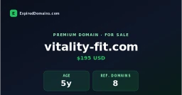 Logo VITALITY FIT