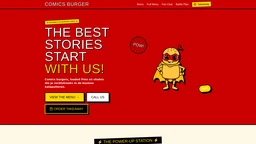 Logo Comics Burger