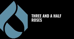 Logo THREE AND A HALF ROSES