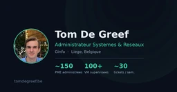 Logo Tom De Greef BV