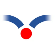 Logo Vlaamse Vereniging voor Parachutisme