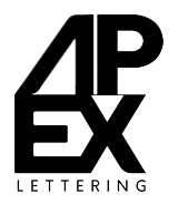 Logo Apex Lettering