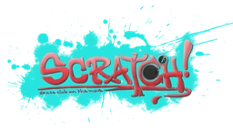 Logo dansclub Scratch ! vzw