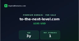Logo TO THE NEXT LEVEL