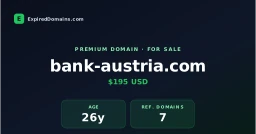 Logo BANK AUSTRIA