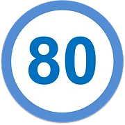 Logo 80 days