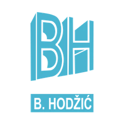 Logo B. HODŽIĆ;, gradbeništvo, in storitve, d.o.o.