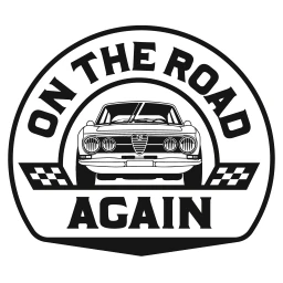 Logo On the road again