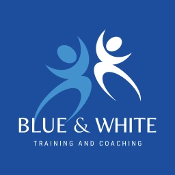 Logo Blue White