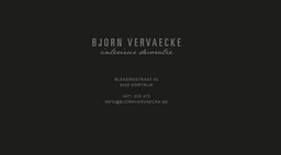 Logo Bjorn Vervaecke