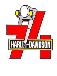 Logo Belgium Harley Davidson Club 74