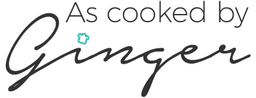 Logo AS COOKED BY GINGER