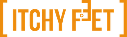 Logo Itchy Feet vzw