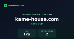 Logo KAME HOUSE