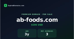 Logo AB. FOODS LTD