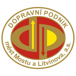 Logo DOPRAVNÍ PODNIK mest Mostu a Litvinova, a.s.
