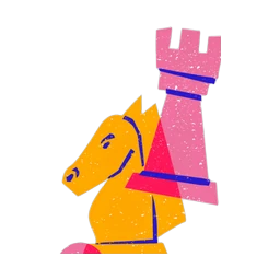 Logo Grow Through Chess