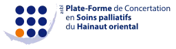 Logo Plate - Forme de Concertation en Soins palliatifs du Hainaut oriental