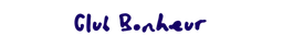 Logo Club Bonheur