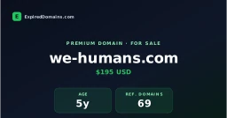 Logo We Humans