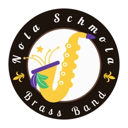 Logo Nola Schmola Brass Band