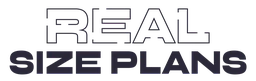 Logo REAL SIZE PLANS