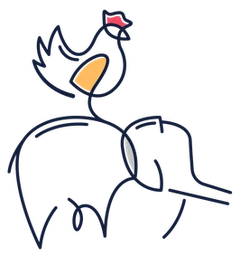 Logo Het Kieken en den Olifant