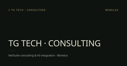 Logo TG TECH CONSULTING