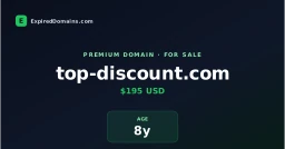 Logo TOP DISCOUNT SCS