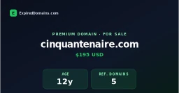 Logo CINQUANTENAIRE